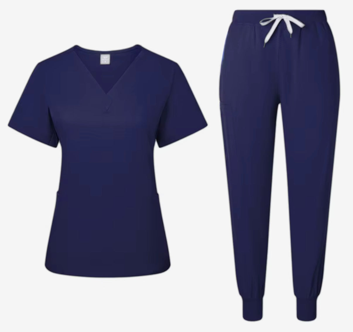 V- Neck Jogger Set