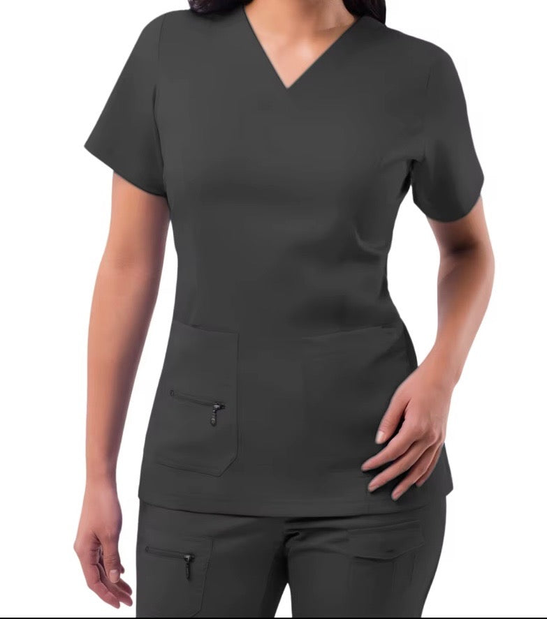 V Neck Scrub Top
