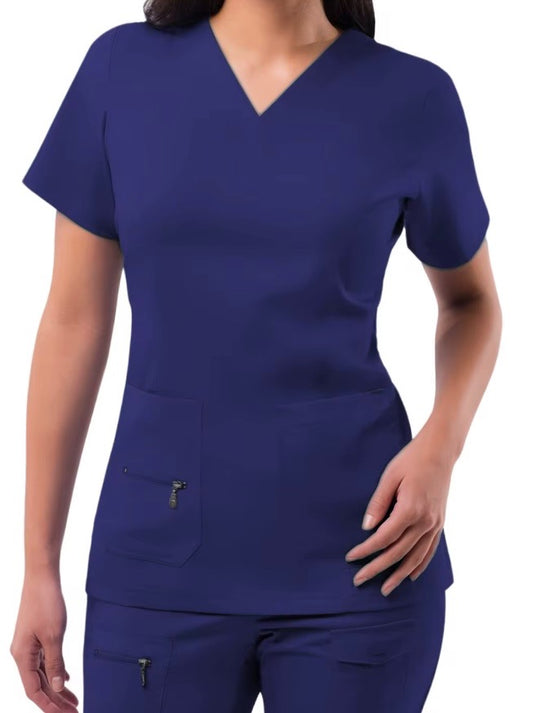 V Neck Scrub Top